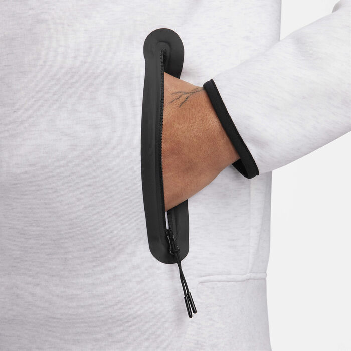 نايكي سبورتسوير تك فليس ويندرانر هودي بسحاب كامل للرجال عاجي image number 6