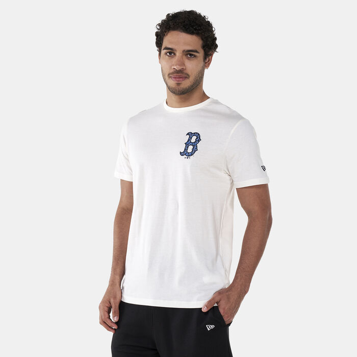 نيو ايرا تيشيرت بوستن ريد سوكس لوجو MLB سيزونال للرجال أبيض image number 0