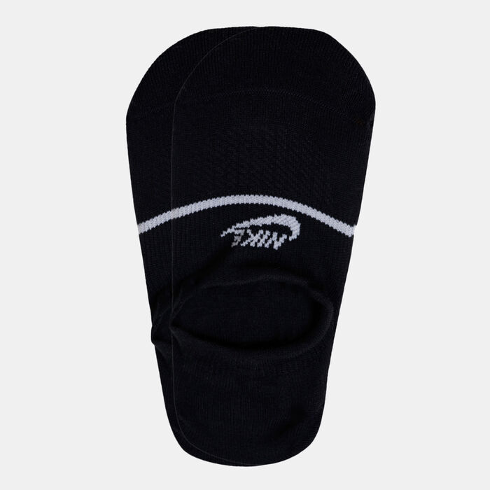 نايكي جوارب اير سنيكر سوكس نو-شو (زوجان) أسود image number 0