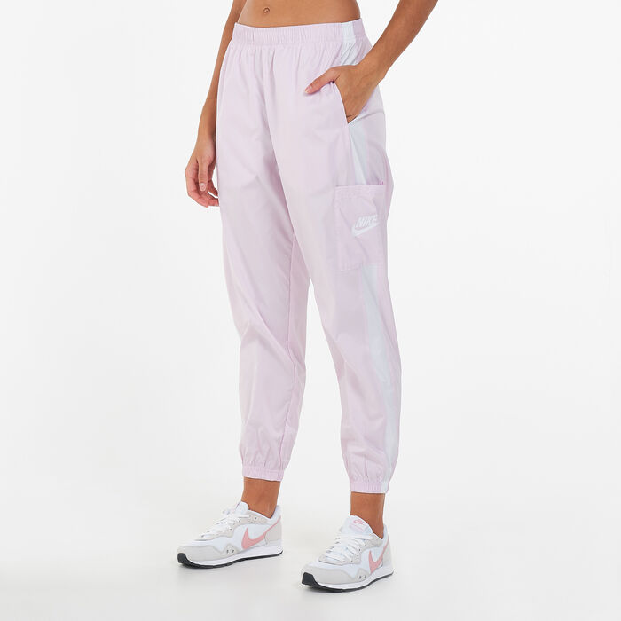 نايكي بنطال سبورتسوير ووفن للنساء وردي image number 0