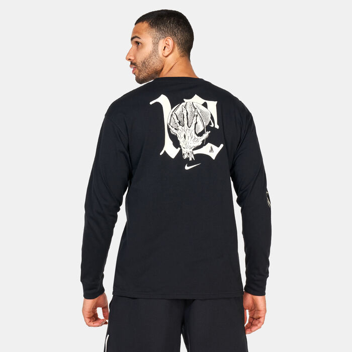 نايكي تيشيرت كرة السلة جا مورانت ماكس90 للرجال أسود image number 1