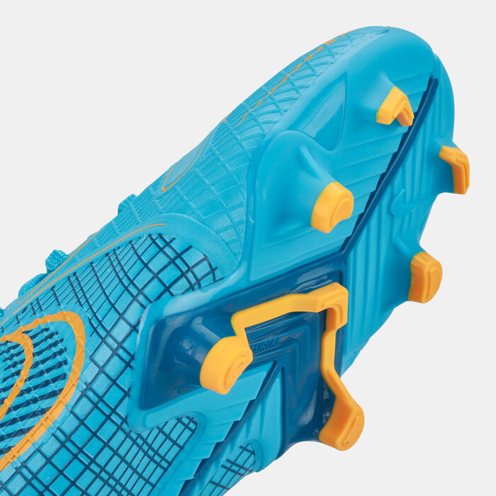 نايكي حذاء كرة القدم ميركوريال فيبور 14 اكاديمي للملاعب المتعددة للاطفال أزرق image number 4