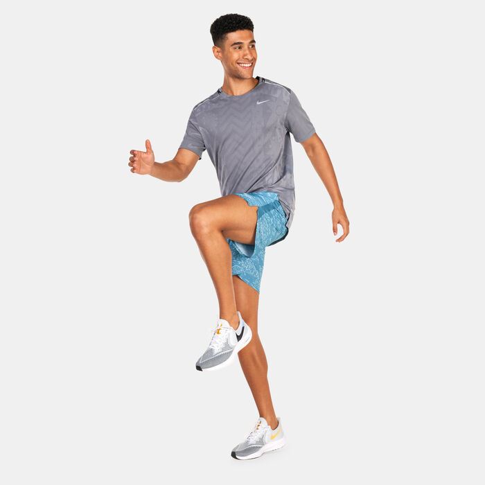 نايكي شورت دراي-فت رن ديفجين تشالنجر للرجال أخضر image number 2