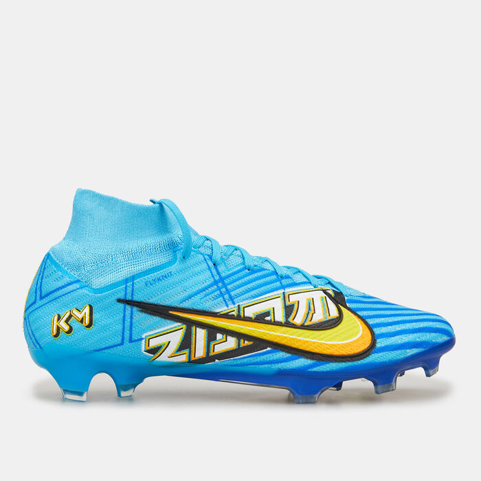نايكي حذاء كرة القدم زووم سوبرفلاي 9 ايليت KM لملاعب العشب الطبيعي للرجال أزرق image number 0