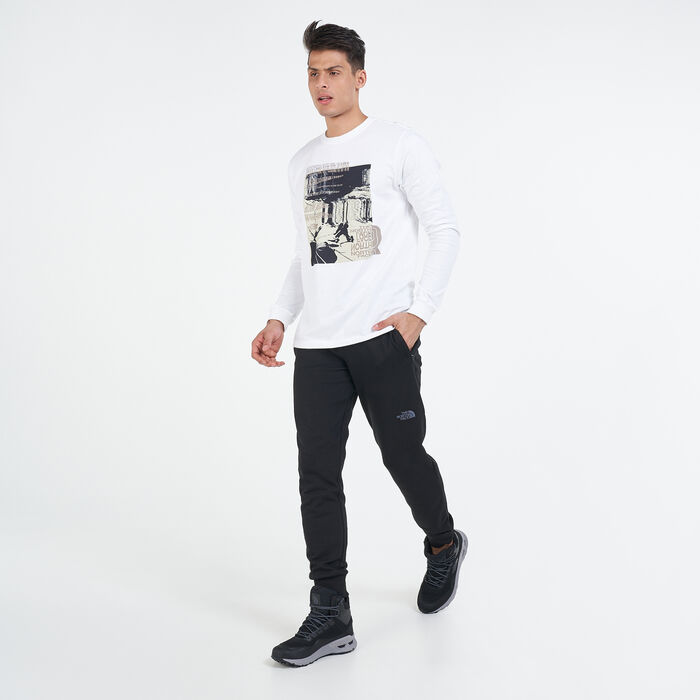 ذا نورث فيس بنطال لايت للرجال أسود image number 2