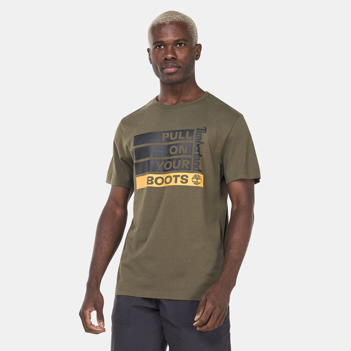 تمبرلاند تيشيرت ايرث داي EK+ للرجال أخضر image number 0