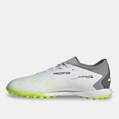 اديداس حذاء كرة القدم بريديتور اكيوراسي.3 لملاعب العشب الصناعي للرجال أبيض