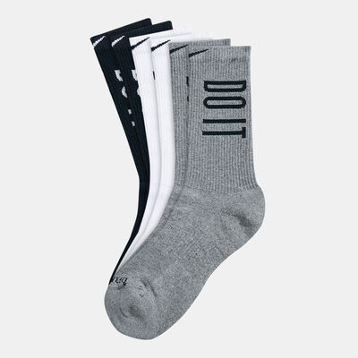 نايكي جوارب ايفريداي بلاس جست دويت (3 أزواج) أبيض