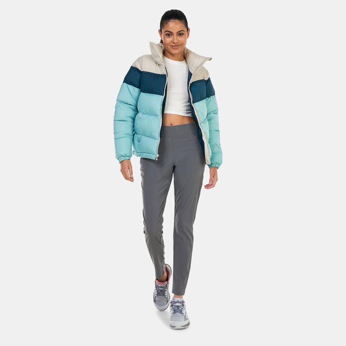 كولومبيا جاكيت بفيكت للنساء أخضر image number 2