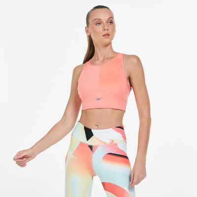 ريبوك صدرية رياضية وان سيريز رانينج هاي امباكت للنساء برتقالي