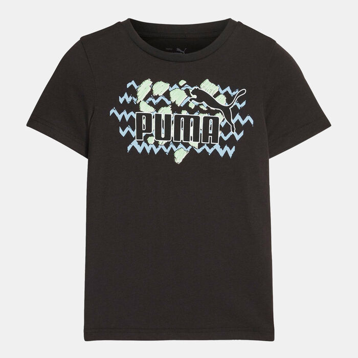 بوما تيشيرت اسنشالز ميكس ماتش للاطفال أسود image number 0