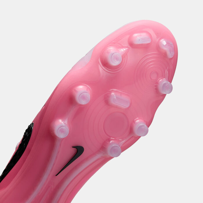 نايكي تيمبو ليجند 10 ايليت حذاء كرة القدم لملاعب العشب الطبيعي وردي image number 5