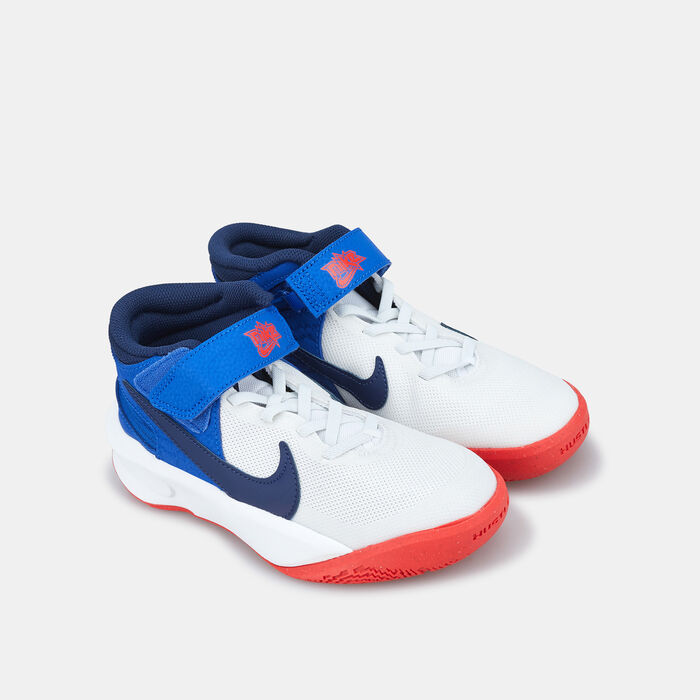 نايكي حذاء تيم هاسل دي 10 فلاي-ايزي للاطفال الكبار أبيض image number 1