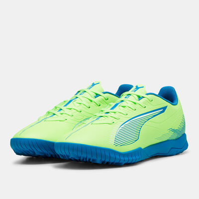 بوما حذاء كرة القدم الترا 5 بلاي لملاعب العشب الصناعي للرجال أحمر