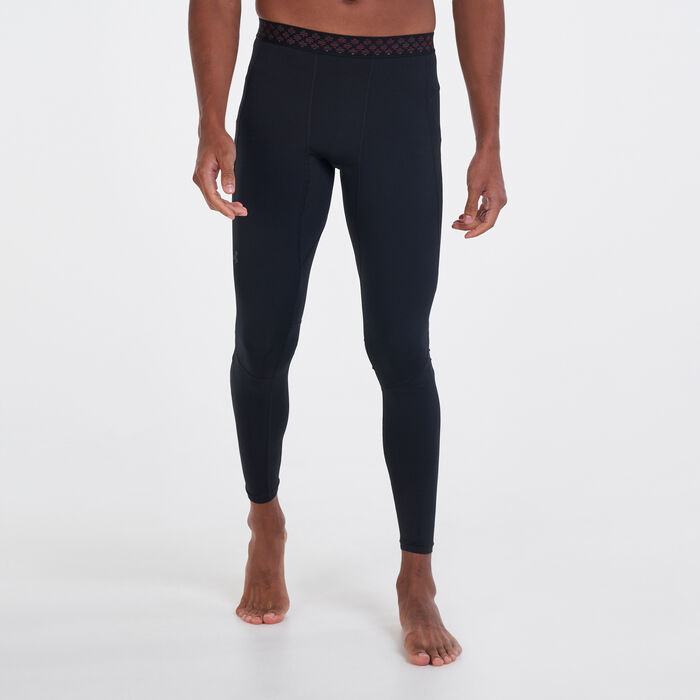 اندر ارمر بنطال ليقنز UA راش هيت-جير 2.0 للرجال أسود image number 0