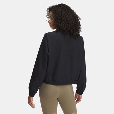 اندر ارمر جاكيت ريفال منسوج للنساء أسود