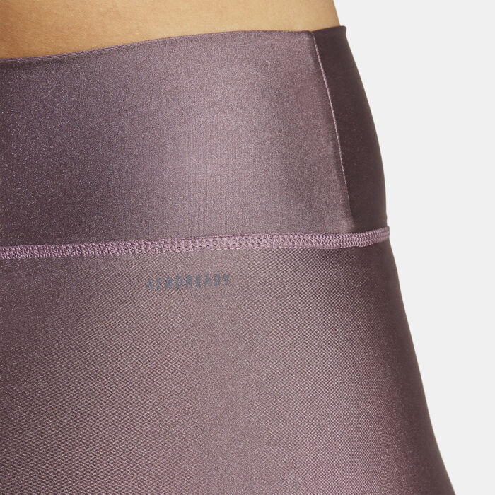 اديداس ليقنز التمرين اوبتايم اسنشالز شاين 7/8 للنساء بنى image number 3