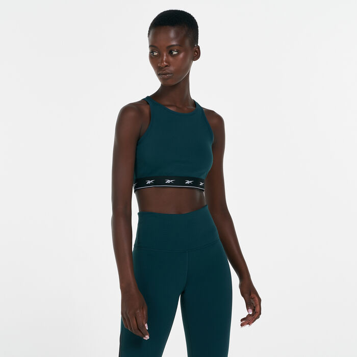 ريبوك تيشيرت بيوند ذا سويت للنساء أخضر image number 0