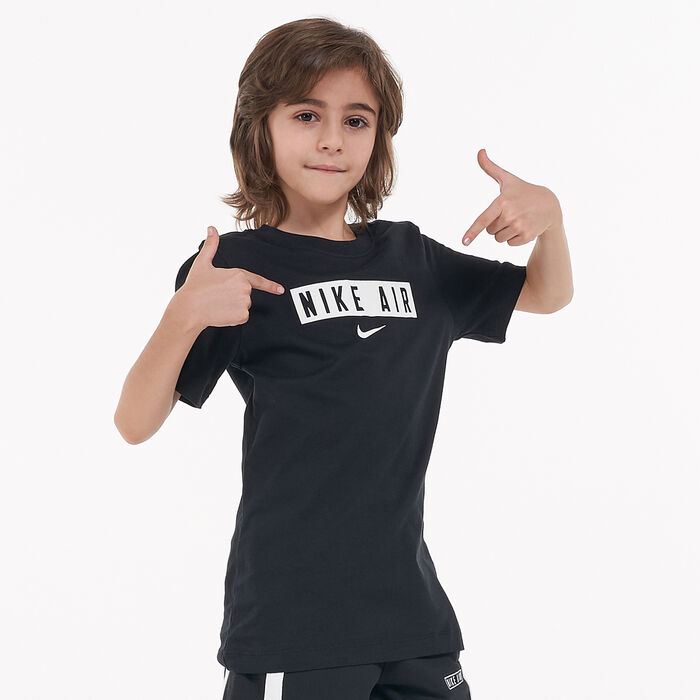 نايكي تيشيرت سبورتسوير اير بوكس للاطفال أسود image number 0