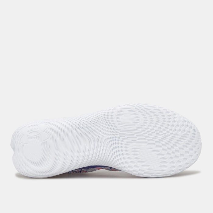 اندر ارمر حذاء الجري فلو فيلوسيتي ويند بريزم للرجال رمادي image number 4