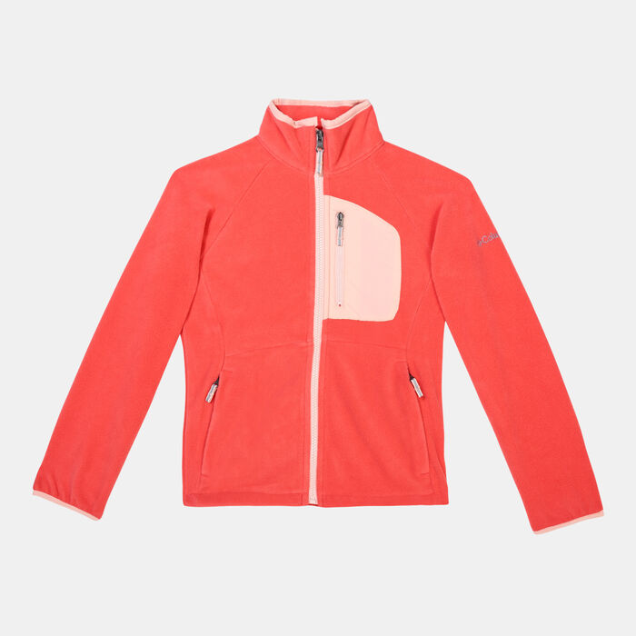 كولومبيا جاكيت فاست تريك 3 فليس للاطفال أحمر image number 0