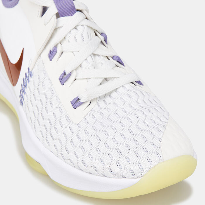 نايكي حذاء ليبرون ويتنس 5 للرجال أبيض image number 4