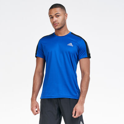 اديداس تيشيرت اون ذا رن للرجال أزرق