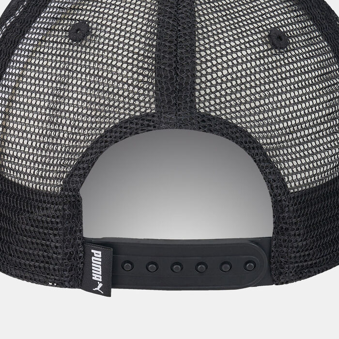 بوما قبعة لوجو تراكر للرجال أسود image number 1