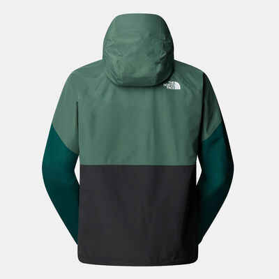 ذا نورث فيس جاكيت لايتنينغ بسحاب مدمج كومباتيبل للرجال رمادي