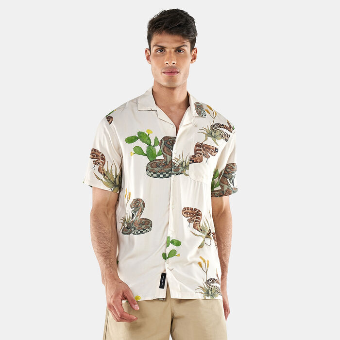 فانس قميص ديزرت باك ووفن للرجال أبيض image number 0