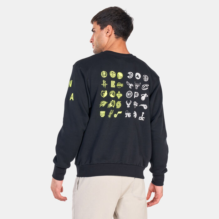 نايكي سويت شيرت ان بي ايه تيم31 كورت سايد فليس للرجال أسود image number 1