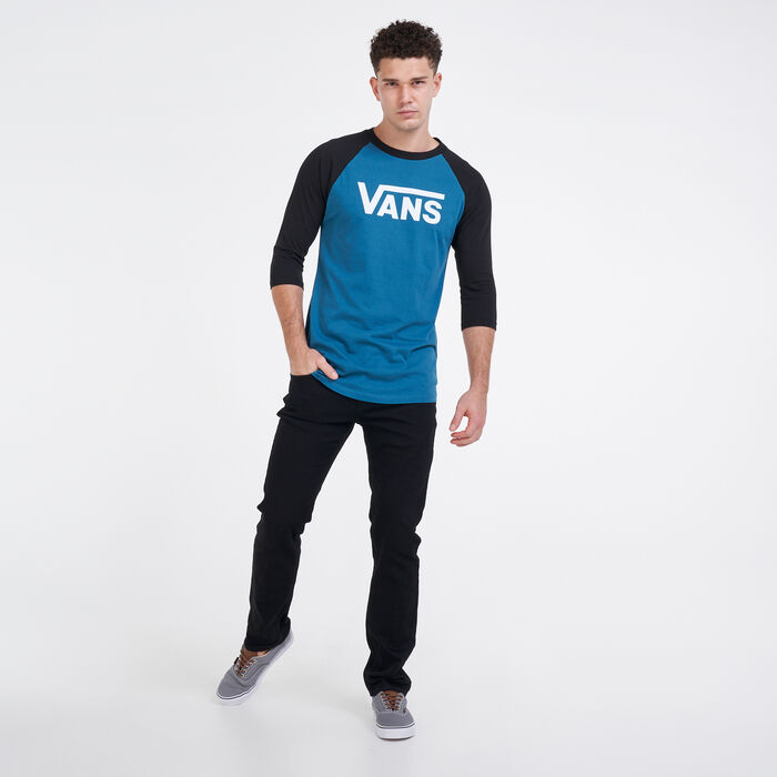 فانس تيشيرت كلاسيكس راجلان للرجال أزرق image number 2