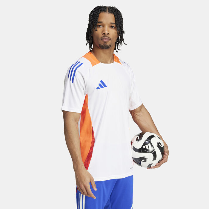 اديداس تيشيرت كرة القدم تيرو 24 كومبتيشون للرجال أبيض image number 2