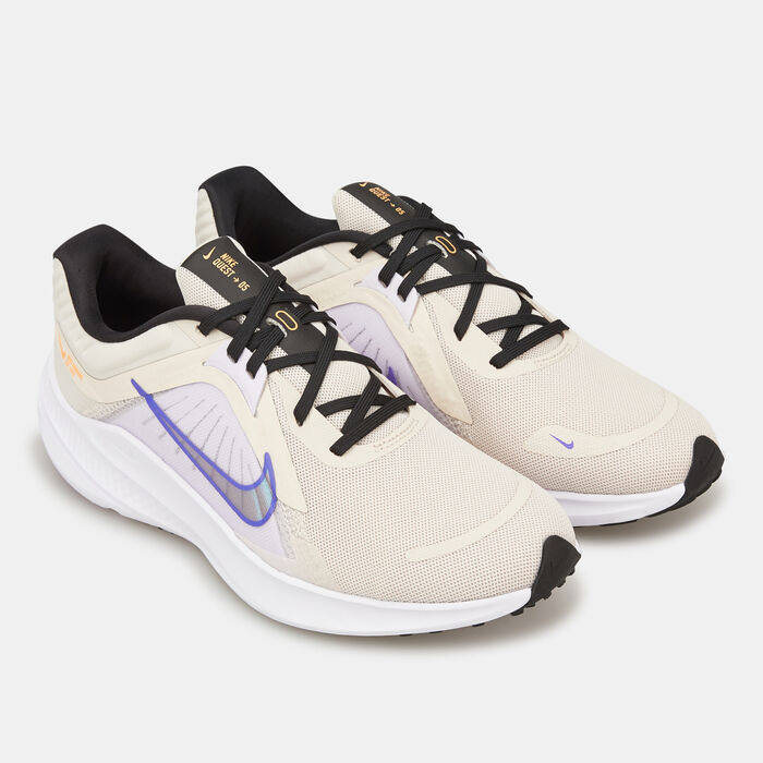 نايكي حذاء كويست 5 رود رانينج للنساء عاجي image number 1