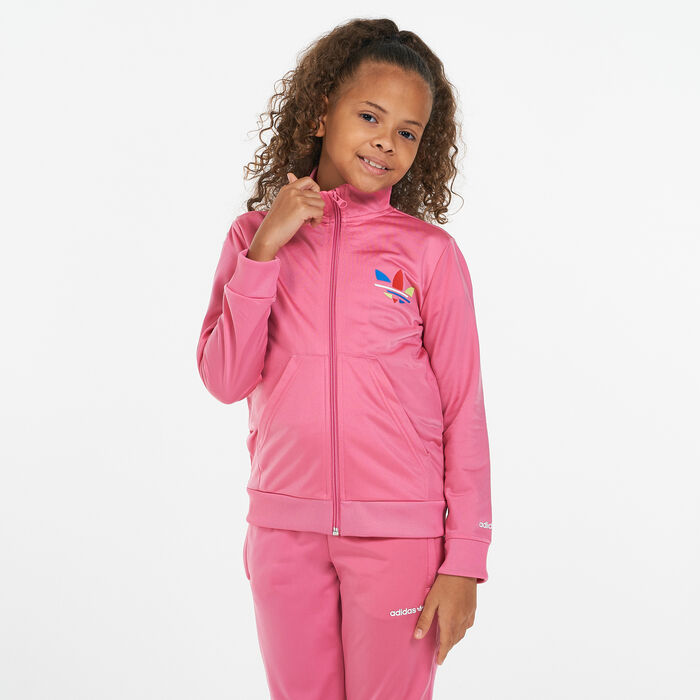 اديداس اورجينال جاكيت سبورت اديكلر للاطفال أحمر image number 0