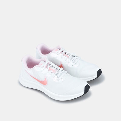 نايكي حذاء ستار رانر 3 SE للاطفال الكبار أبيض