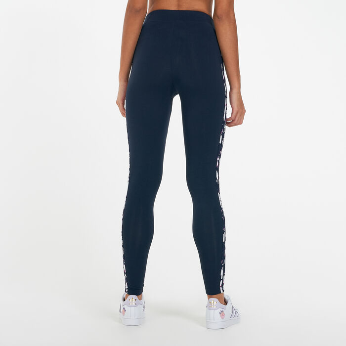 اديداس اورجينال بنطال ليقنز اسنشالز للنساء أزرق image number 1