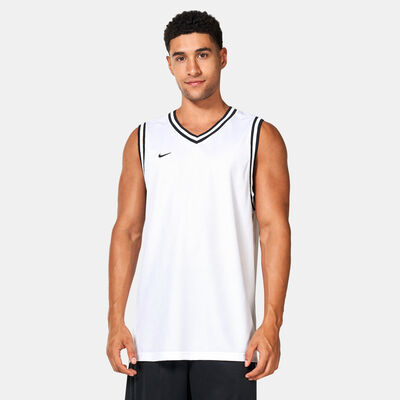 نايكي Men's DNA Dri-FIT Basketball Jersey أبيض