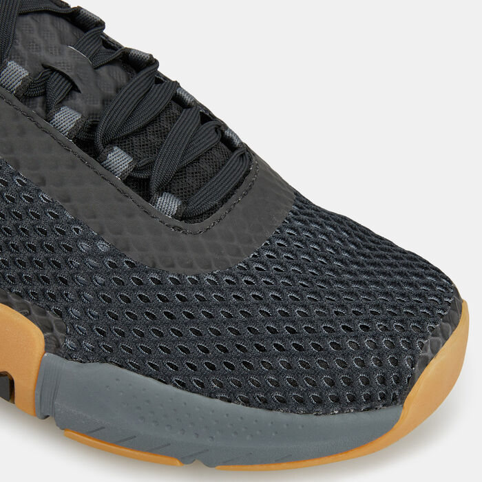 اندر ارمر حذاء UA تراي بيز رين 4 للرجال أسود image number 5