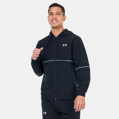 اندر ارمر جاكيت كرة السلة زون ووفن للرجال أسود