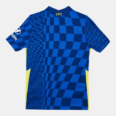 نايكي تيشيرت كرة القدم فريق تشيلسي 2021/22 ستاديوم الأساسي للاطفال أزرق