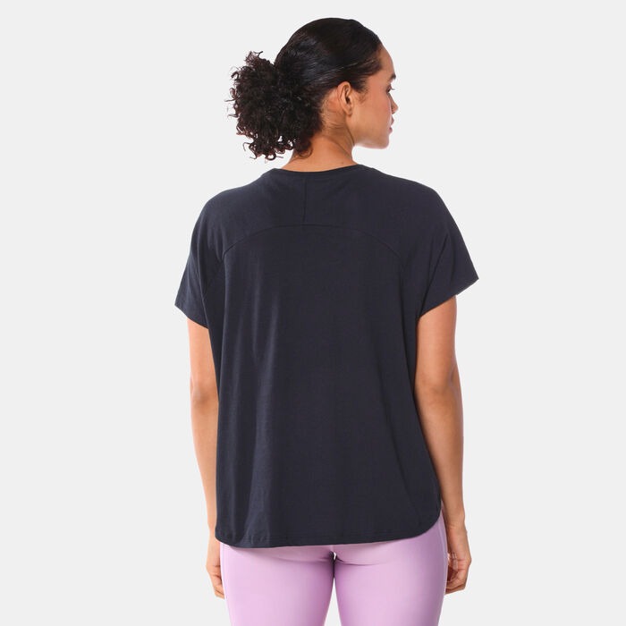 اندر ارمر تيشيرت UA بروجكت روك للنساء أسود image number 1