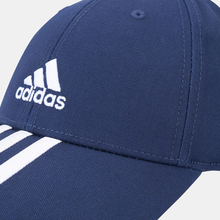اديداس قبعة بيسبول 3-سترايبس أزرق image number 2