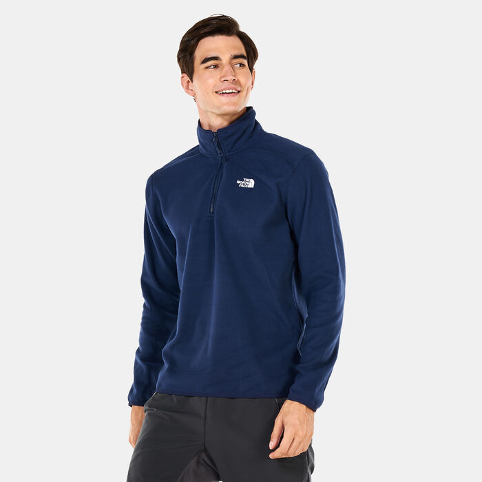 ذا نورث فيس سويت شيرت 100 جلاسير للرجال أزرق image number 0