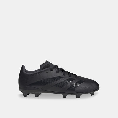 اديداس حذاء كرة القدم بريديتور 24 ليج لملاعب العشب الطبيعي للاطفال أسود