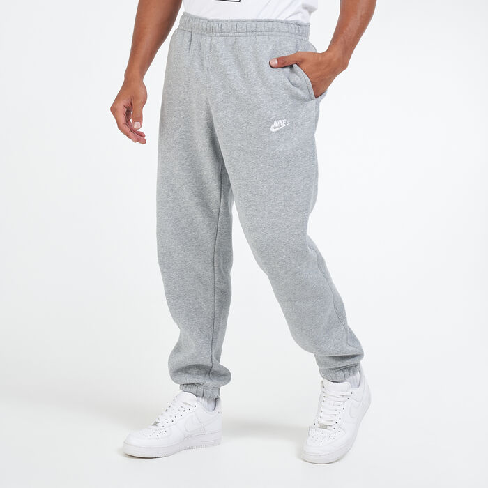 نايكي بنطال سبورتسوير كلوب فليس للرجال رمادي image number 0