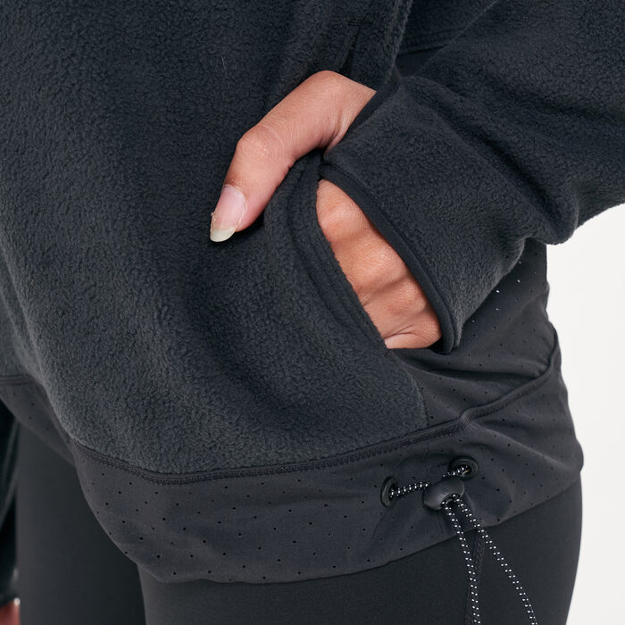 نايكي تيشيرت اير ميدلاير للنساء أسود image number 3