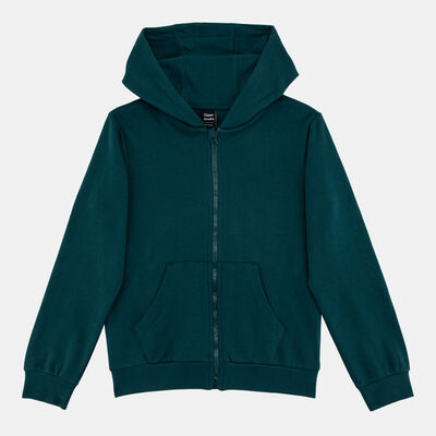 سن اند ساند سبورتس هودي بسحاب للأطفال أخضر