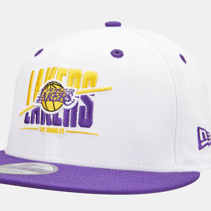 نيو ايرا قبعة أن-بي-أيه لوس انجلوس ليكرز كراون 9FIFTY للرجال أبيض image number 2