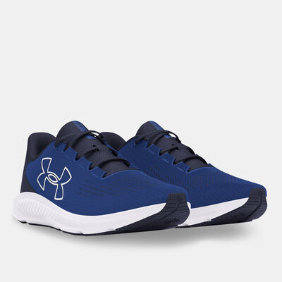 اندر ارمر حذاء الجري تشارجد بيرسوت 3 بيج لوجو للرجال أزرق